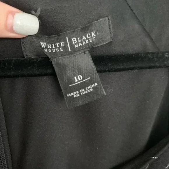 White House Black Market striped dress 10 - Picture 2 of 4